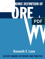 The Economic Definition of Ore