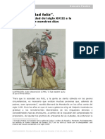 "Una Sociedad Feliz".: de La Desigualdad Del Siglo XVIII A La Desigualdad de Nuestros Días