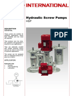 Hydraulic Screw Pumps: Description