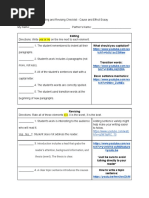 Cause and Effect Peer Editing Revising With Mini Lessons 1