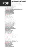 Letras de 