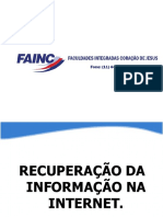 TI 006.1 Recuperacao da Informacao na Internet