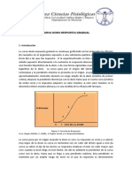 Curva Dosis Respuesta Gradual