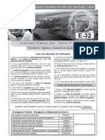 Concurso Público 2014 - Edital Nº 342/2013: Tecnólogo - Química - Garantia Da Qualidade