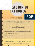 CREACION DE PATRONES EVIDENCIA