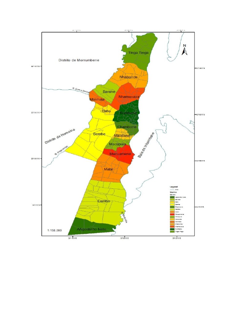 Map Maxixe | PDF