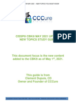 1 the CCCure CISSP 2021 CBK Update Study Guide