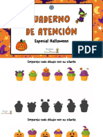 Cuaderno Atencion Halloween Parte 1