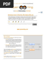 Control System Toolbox in Scilab