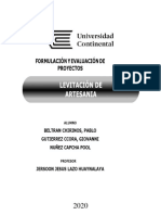 Formulación y evaluación de proyectos de levitación de artesanía peruana
