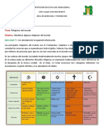 Guía Siete de Religión. RELIGIONES DEL MUNDO