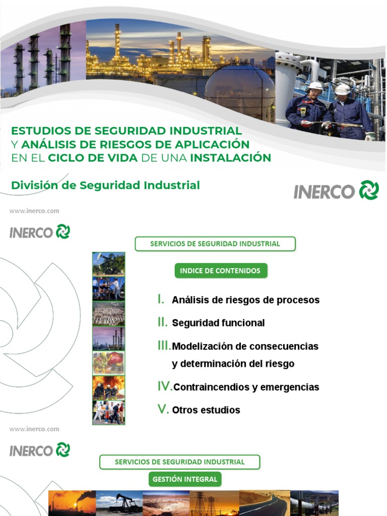 Seguridad industrial, análisis de riesgos y estudios en proyectos | PDF ...