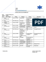 Agenda Kegiatan Pimpinan 1