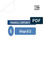 Finanzas Corporativas: Riesgo (6.2)