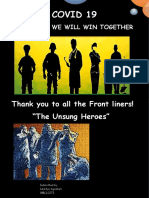 Covid 19: Thank You To All The Front Liners! "The Unsung Heroes"