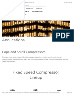 Copeland Scroll Compressors For Commercial Applications: Fixed Speed Compressor Lineup