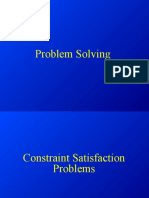 AI - Problem Solving Constraint Satisfaction Problem