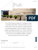 Electronics For HVAC Applications: Products