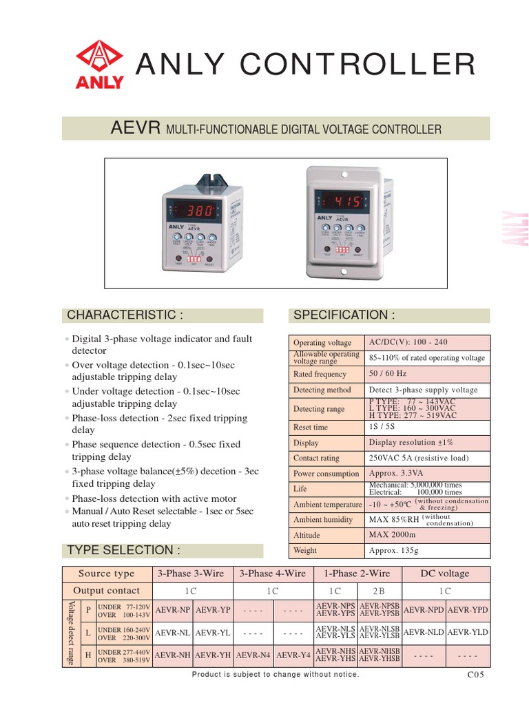 Anly Controller: Multi-Functionable Digital Voltage Controller ...