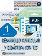 1 - Módulo - Tecnologías de Información y Comunicación - Desarrollo Curricular y Didáctica Con Tic - 2021