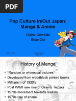 Pop Culture In/Out Japan: Manga & Anime: Liliana Grimaldo Brian Ooi