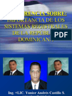 Importancia de Los Sistemas Registrales de La República Dominicana