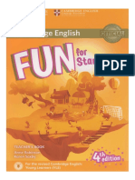 Fun for Starters 4th Edition Teacher 39 s Book