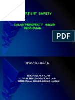 Petemuan 1patient-Safety- Dalam Persfektif Hukum Kes STRKEp 2020pptx