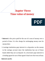 Chapter Three Time Value of Money