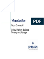 DeltaV and Virtualization Bruce Greenwald CDI UE 2012