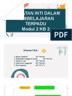 Modul 2 KB 2 Keg Inti Pembelajaran Terpadu