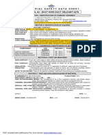 4.2 Safety Data sheet-FEVICOL AC DUCT KING DUCT SELEANT-3278