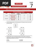 CRO Sample Papers For Class 7