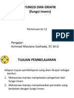 Pertemuan 12, PERSAMAAN DAN PERTIDAKSAMAAN