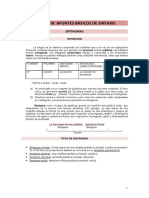 Indicaciones sintaxis