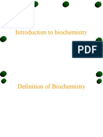 Introduction To Biochemistry