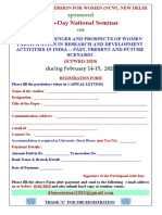 Registration Form For ICPWRD2020