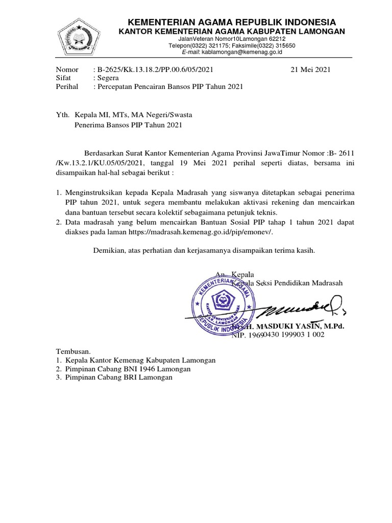 Download 70+ Contoh Surat Yasin Kemenag Terbaru Gratis