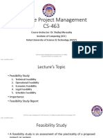 Software Project Management CS-463