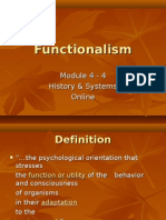 Module 4-4 Functionalism