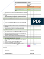 Form Behavior Change Assessment & COSMIC PFB Majalengka