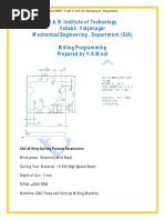 NEW CNC Milling Program Compiled Byv K MODI