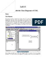 Working With The Class Diagrams of UML
