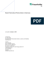 Recent Facts About Photovoltaics in Germany