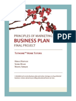 Business Plan: Principles of Marketing Final Project