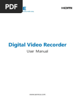 Sannce Home DVR User manual