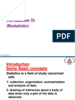 Introduction to Biostatistics and its Applications in Pharmacy