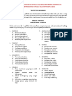 Tes Potensi Akademik: SPMB Program D Iii Tugas Belajar PKN Stan 2018