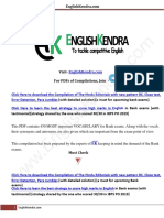 EnglishKendra Bank Exam Preparation Compilation