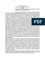 Detección de La Presencia Genes Degradadores de Bifenilos Policlorados en Los Géneros de Clostridium Presentes en La Luz Del Intestino Delgado Través de Nano Partículas de Oro PDF